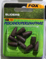 Svini FOX SLIDERS, Slīdošais backlead svins