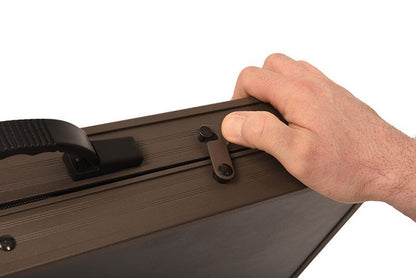 FOX Session Table with storage, Lielais un kompaktais galds ar papildus plauktiem.