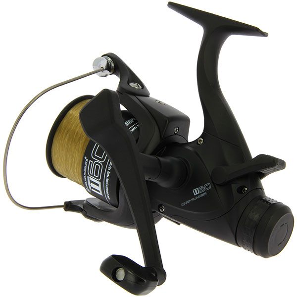 Angling Pursuits TT 60 - 4BB Carp Runner Reel, Karpu spole TT60 - 4gultņi, komplektā ar auklu + rez. kaseti