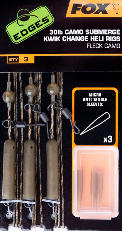 FOX Gatavās Leadcore , Heli un Inline sistēmu pavadas - 9 veidi