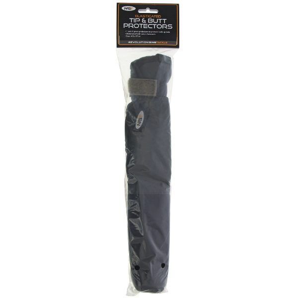 NGT Connected Tip & Butt Protectors - Two Pack, Tip and Top (184-CT) / Spicītes un kāta sargs makšķerēm zaļš, savienots