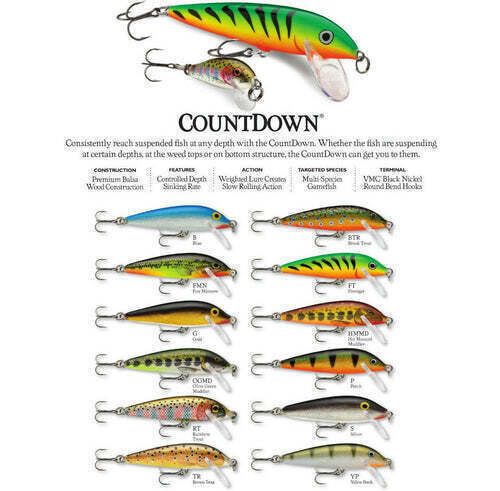 Vobleris Rapala Countdown Elite 5cm/5g