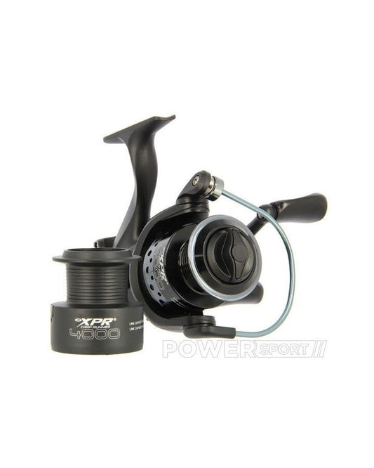 NGT XPR 4000 10BB Twin Handle Deluxe Baitrun spole ar 10 gultņiem, dubulto rokturi un rezerves kaseti