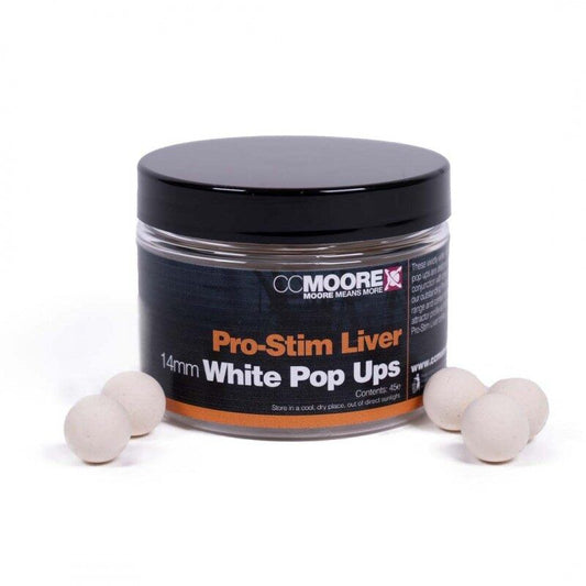 CCMOORE PRO-STIM LIVER WHITE POP UPS