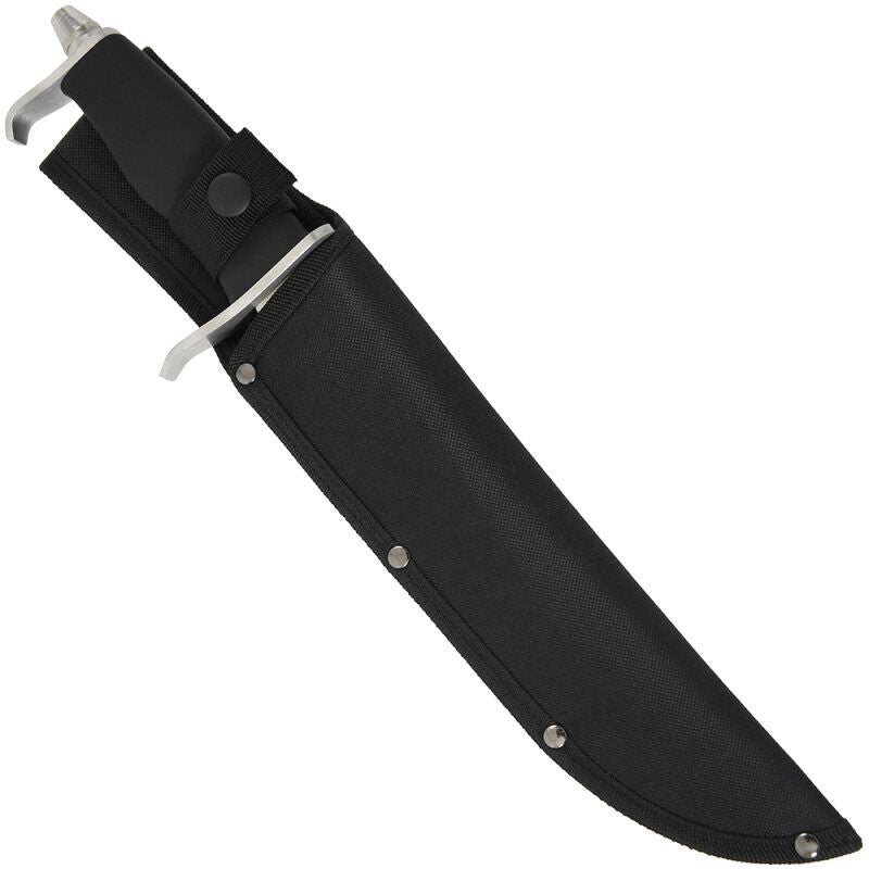 Nerūsējoša tērauda Medību nazis ar gumijas rokturi, 15" Knife with Rubber Handle