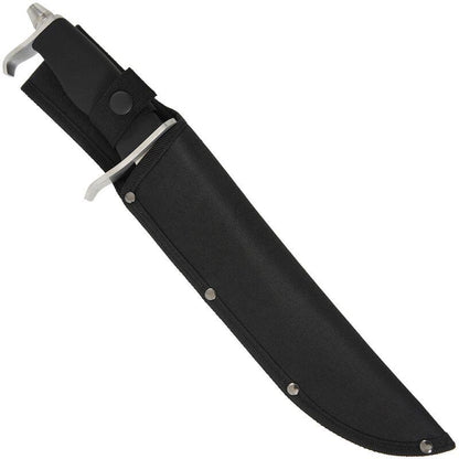 Nerūsējoša tērauda Medību nazis ar gumijas rokturi, 15" Knife with Rubber Handle