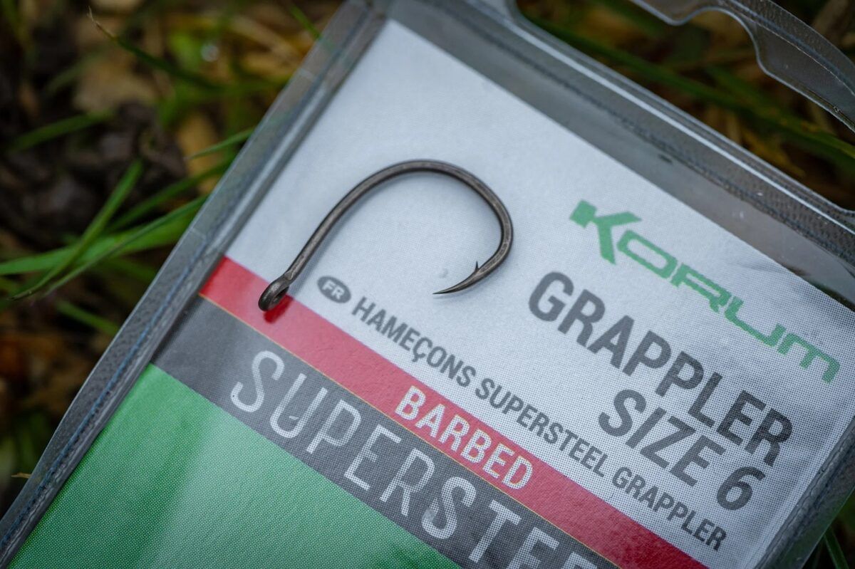 KORUM SUPERSTEEL GRAPPLER HOOKS, Āķi - dažādi izmēri