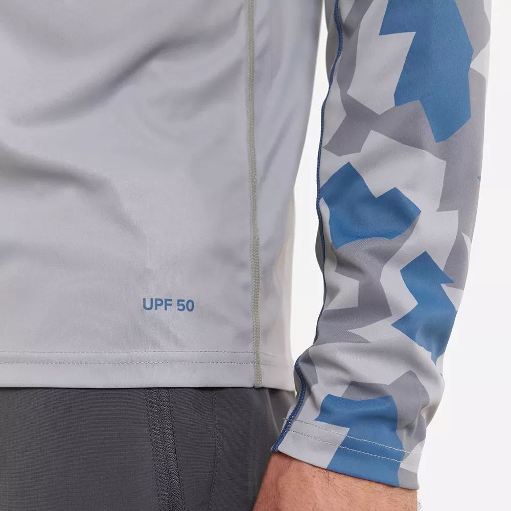 UPF 50 Krekls FINNTRAIL WAVE GREY 6612