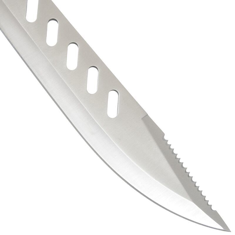 Nerūsējoša tērauda Medību nazis ar gumijas rokturi, 15" Knife with Rubber Handle