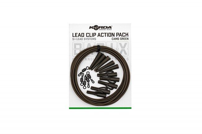 KORDA Basix Lead Clip Action Pack, Lead sistēmas komplekts