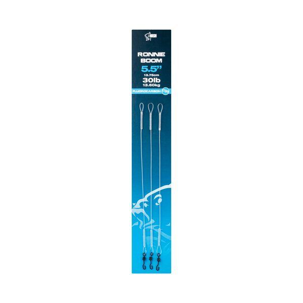 NASH Ronnie Boom Stiff Fluorocarbon 30lb / 13,6kg , 2 izmēri