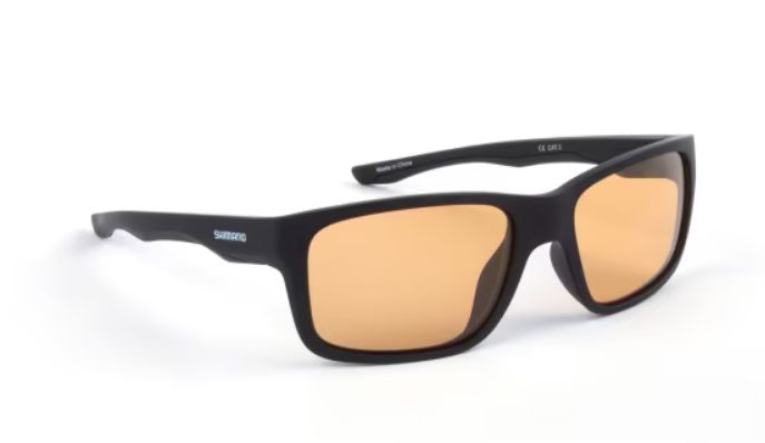 Saulesbrilles Shimano Eyewear Matte Black & Yellow