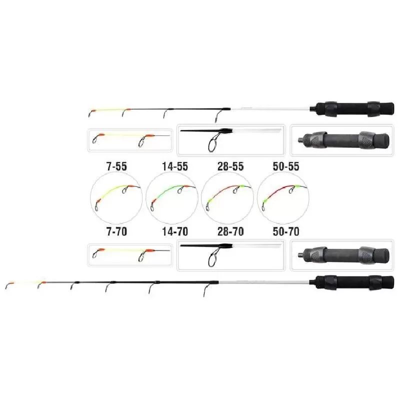 Ziemas makšķere AKARA Ice Jig Prof (70 cm, slodze 28 g)