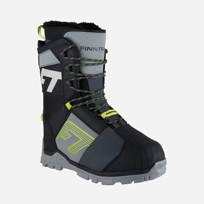 Sniega motociklu zābaki FINNTRAIL BLIZZARD GRAPHITEYELLOW 5226