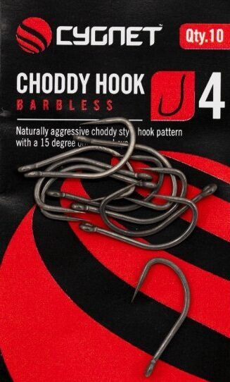 Cygnet CHODDY BARBED HOOKS - Chod stila āķi