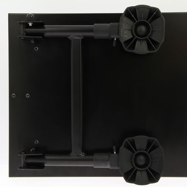 NGT Makšķerēšanas, tūrisma galdiņš dynamic ar dubļu kājām un papildus nodalījumiem.