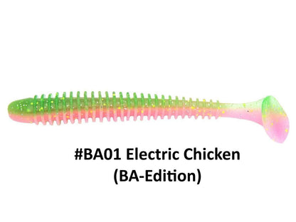 Keitech Swing Impact Lure 3″/7.5cm , Gumijas mānekļi no Japānas