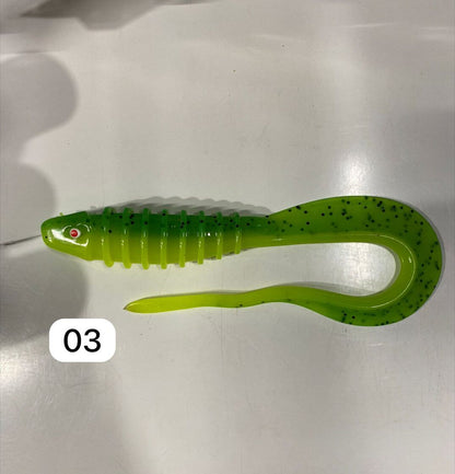 OSHELure Vbone Tail 10" (25cm) / Pelāģisko Līdaku Mīkstais Māneklis