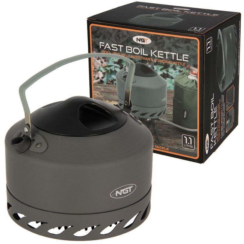 NGT Aluminium Outdoor Fast Burn Kettle | 1.1 L