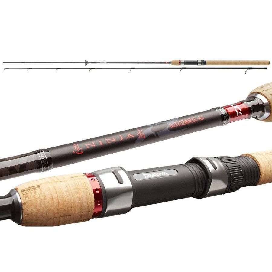 DAIWA Ninja X Spin 2.40m 15-55g, Medium Fast / Spinings / Makšķerkāts