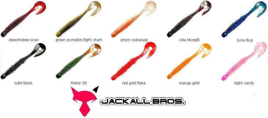 Silikona māneklis JACKALL WOBBRING 2”