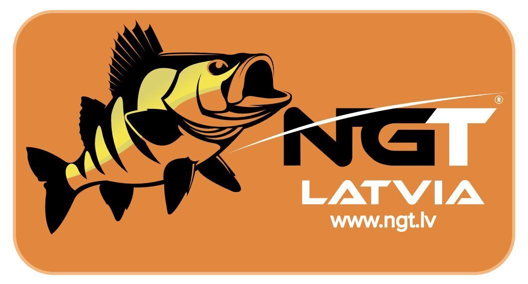 Ngt ziemas cepure oranža / NGT logo ar karpu, asari vai zandartu