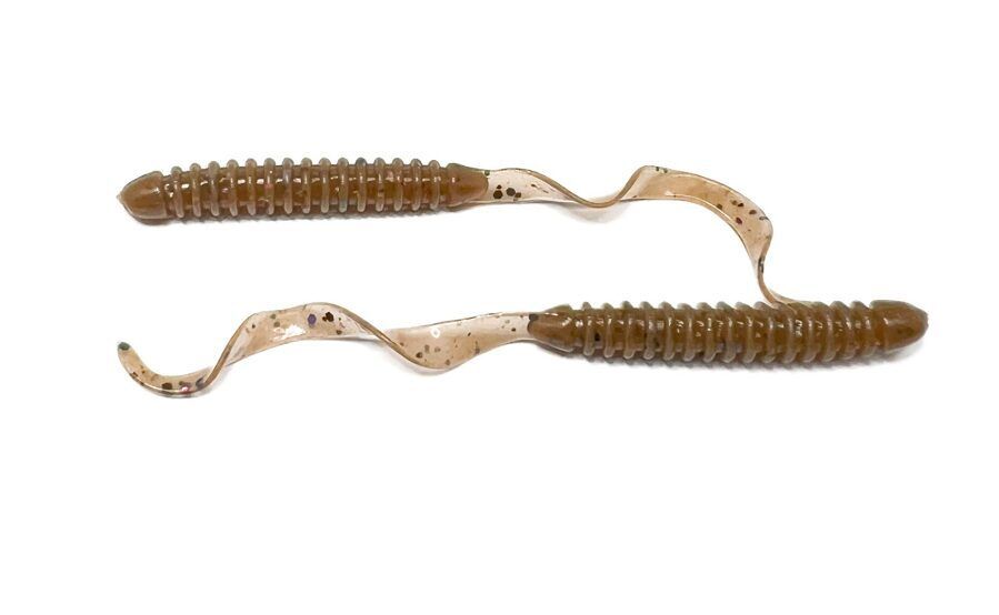 Top1 asaru māneklis 2025 OSHELure Worm Tail / Mīksts gumijas māneklis / Ekstra peldošs Oshelures 3"