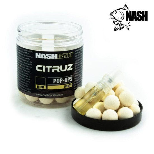 NASH CITRUZ POP UPS White, Nash citrusa pop up balti 12mm un 15mm