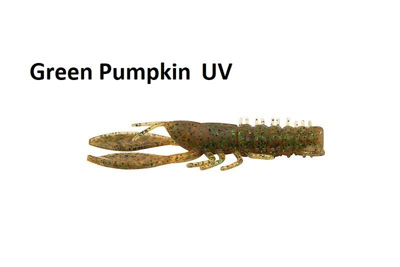 FOX RAGE Crayfish 7cm/2.75”, Gumijas mānekļi ar UV - vēžveidīgie