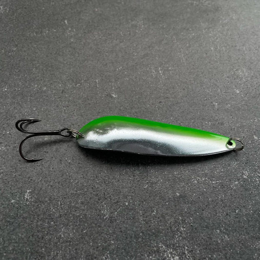 Šūpiņi Toxic Irony By Dmitry Beljajev - zaļi/sudraba spīdīgi - Made in Latvia 16/19/20/24/32g