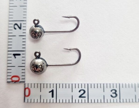 Fish On Volframa džiggalva jig head ar MEITO #10 āķi 0.9g - 1.3g