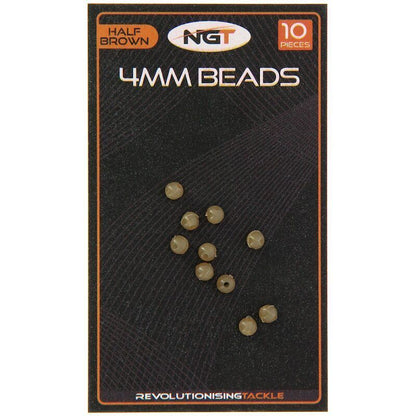 NGT 4mm Beads, Gumijas bumbiņas pavadām un sistēmām - 2 veidi