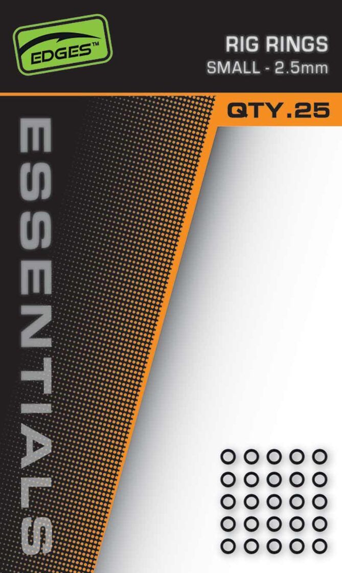 FOX EDGES™ ESSENTIALS RIG RINGS / Metāla gredzeni 3 izmēri