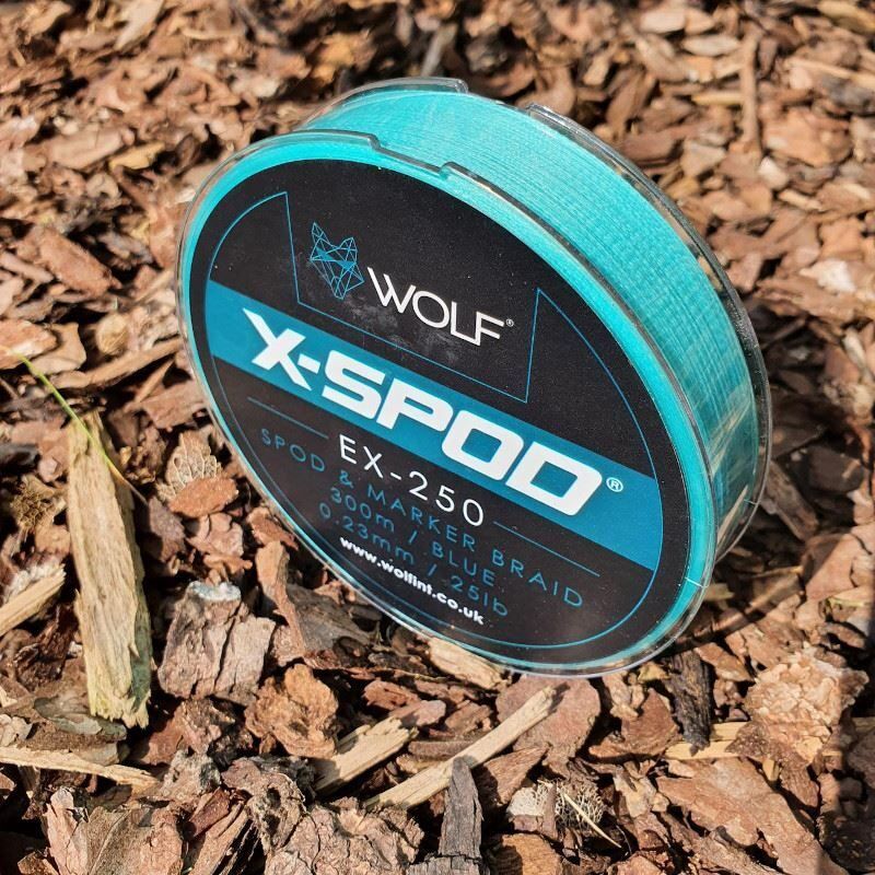 WOLF X-SPOD EX-250 Spod & Marker Braid 300m , ZILA , 0,23mm / 25lb