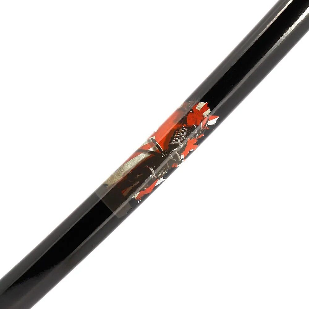 Samuraja dizaina zobens - Roku darinājums + statīvs, Hand Made Sword Set 407 Lone samurai design