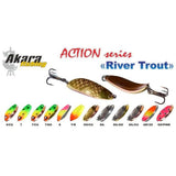 Šūpiņš AKARA «River Trout» Action SH (šūpojošs, 14 g, 55 mm)