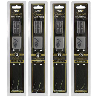 NGT Twin Pack Dynamic Hair rigs / Gatavās pavadiņas  2gab