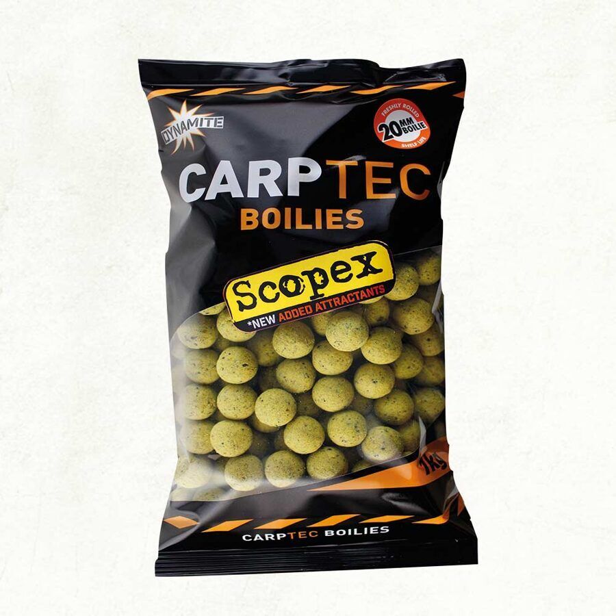 DYNAMITE CarpTec Scopex Boilies, Scopex saldās boilas 2kg