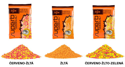 JAUNUMS! CZ SuperB Additive Crumbs Floating or Sinking, Peldošas un grimstošas krāsainās barības drupatas