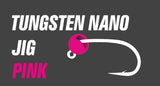 Tungsten Jighead Tungsten Nano Jig #12 0.1g-1.4g Fluo Pink