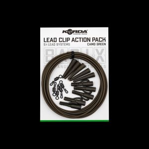 KORDA Basix Lead Clip Action Pack, Lead sistēmas komplekts