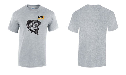 NGT LOGO T-krekls, Pelēks , M, L, XL, XXL