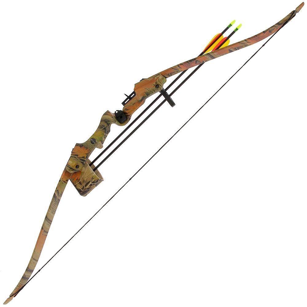 Loks ar bultām/ 17-21LB Recurve Camo Archery Bow (RB007AC)