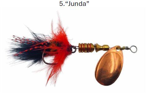 Rotiņš Anglertails 8cm / 5g - Roku darbs