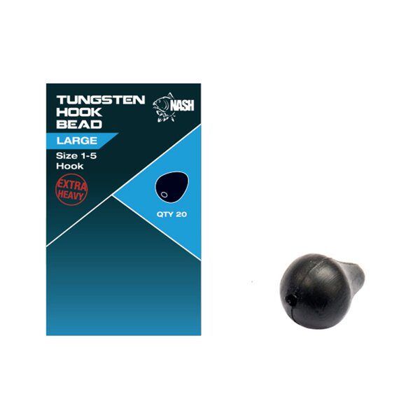 NASH TUNGSTEN HOOK BEADS, Volframa āķa lodītes