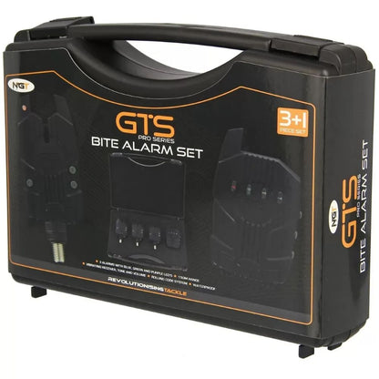 NGT GTS Pro 3pc Wireless Alarms - Adjustable Volume, Tone, Sensitivity with Receiver / Copes Signalizators ar skaļuma, toņa kontroli un pulti