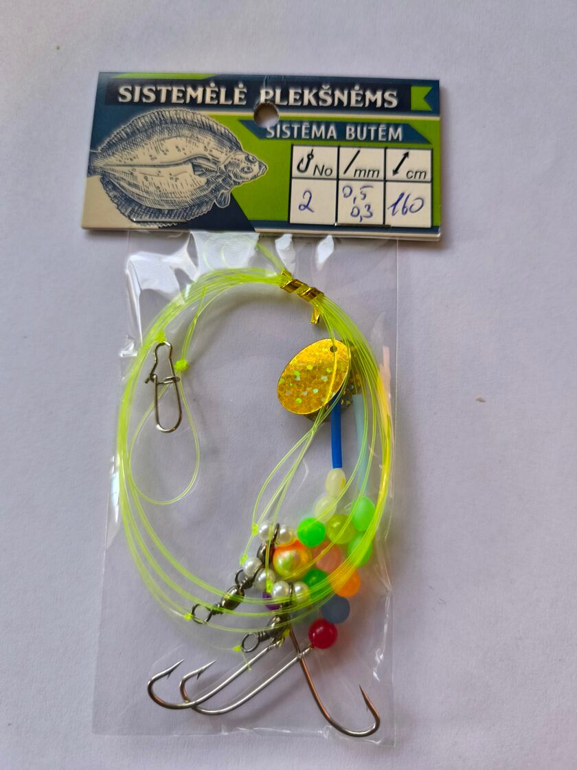 Braļukas Jūras sistēmas plekstēm no Lietuvas 160cm / Bušu sistēma