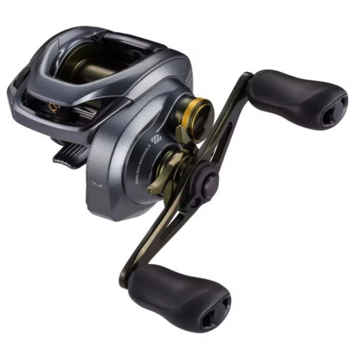 Multiplikators Shimano Reel Curado 201 DC HG Kreisā roka