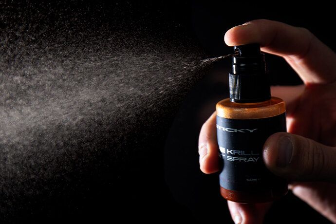 STICKY THE KRILL BAIT SPRAY, Krila garšas Ēsmas pūšamais šķidrums