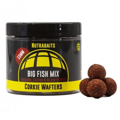 Nutrabaits Corkie Wafters 15mm / 6 garšas